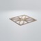 Ekena Millwork Large Swansea Decorative Fretwork Wood Wall Panels, Birch, 23 3/8"W x 23 3/8"H x 3/8"T WALW24X24X0375SWNBI - alternate 2